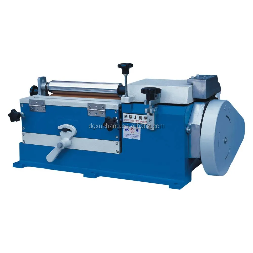 China leather cementing glue laminating machine for shoe bags making