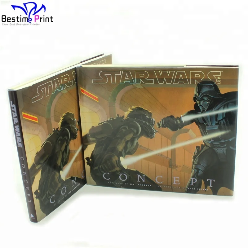 Beautiful Full Color Printing Hard Cover Artbook