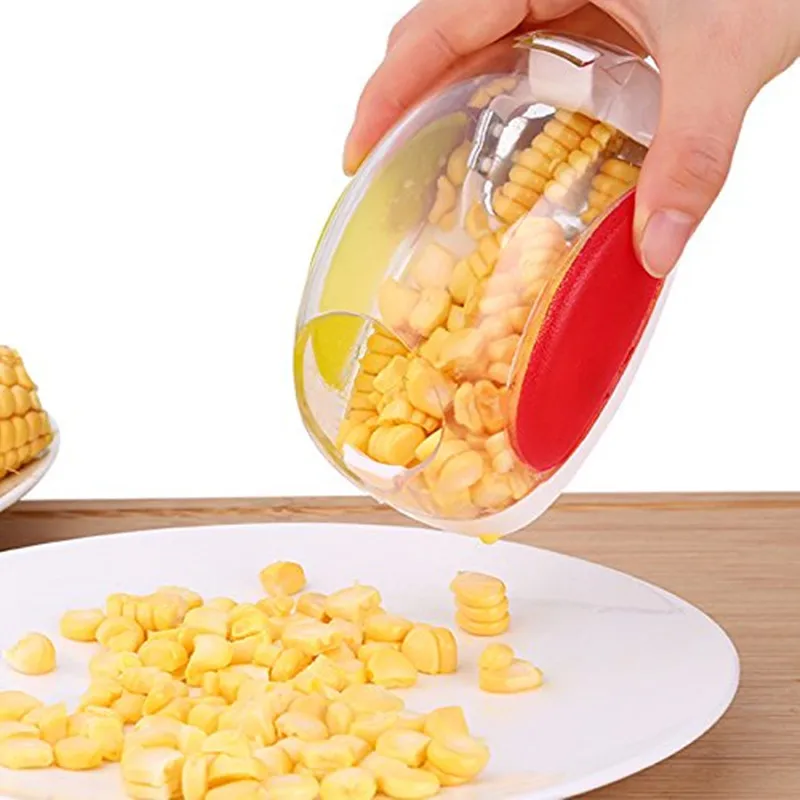 Factory Wholesale Custom Logo Food Grade Handheld Corn Cob Cutter Corn Stripper