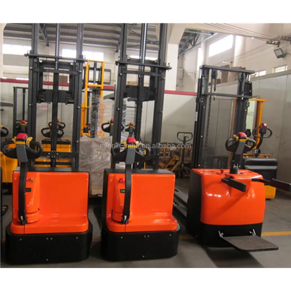 1 ton 1.2 ton 1.5 ton Rider electric stacker complete electric stacker price