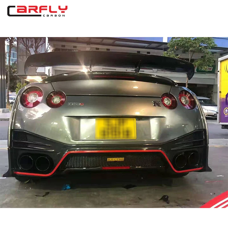 Carbon Fiber GTR r35 Nismo style Body Kits bumpers for  GTR r35