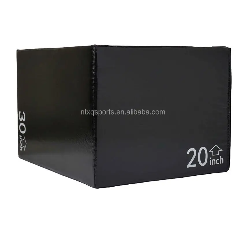 Chinese supplier reliable crossfit 3-in-1 soft foam wood jump box