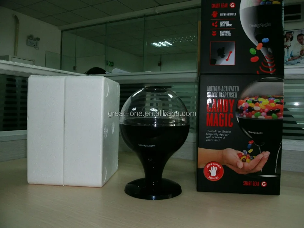 motion-activated treat candy dispenser