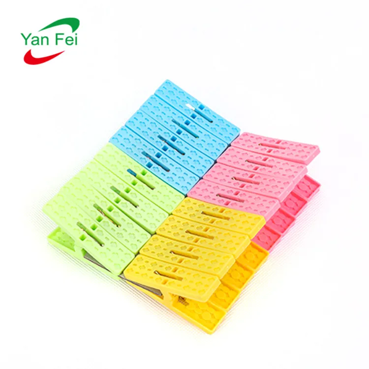 High Quality Wholesale Hot Selling China Factory Strong And Durable Plastic Clothespins For Household Laundry Clothes Pegs