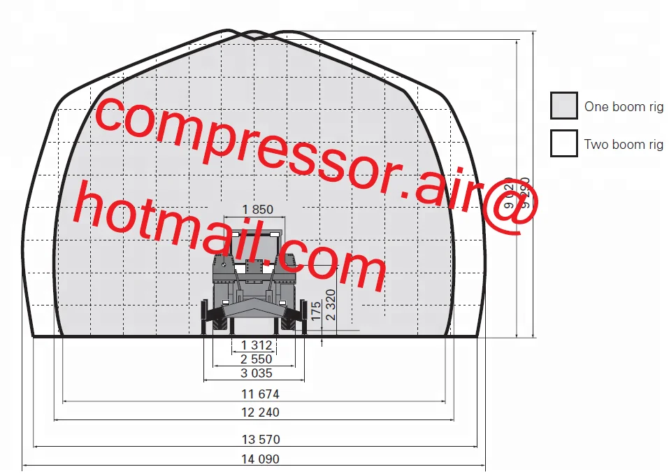 Atlas Copco Drill rigs and rock drills (AC Drill rigs and rock drills ) Boomer E1 C-DH: Face drilling rig