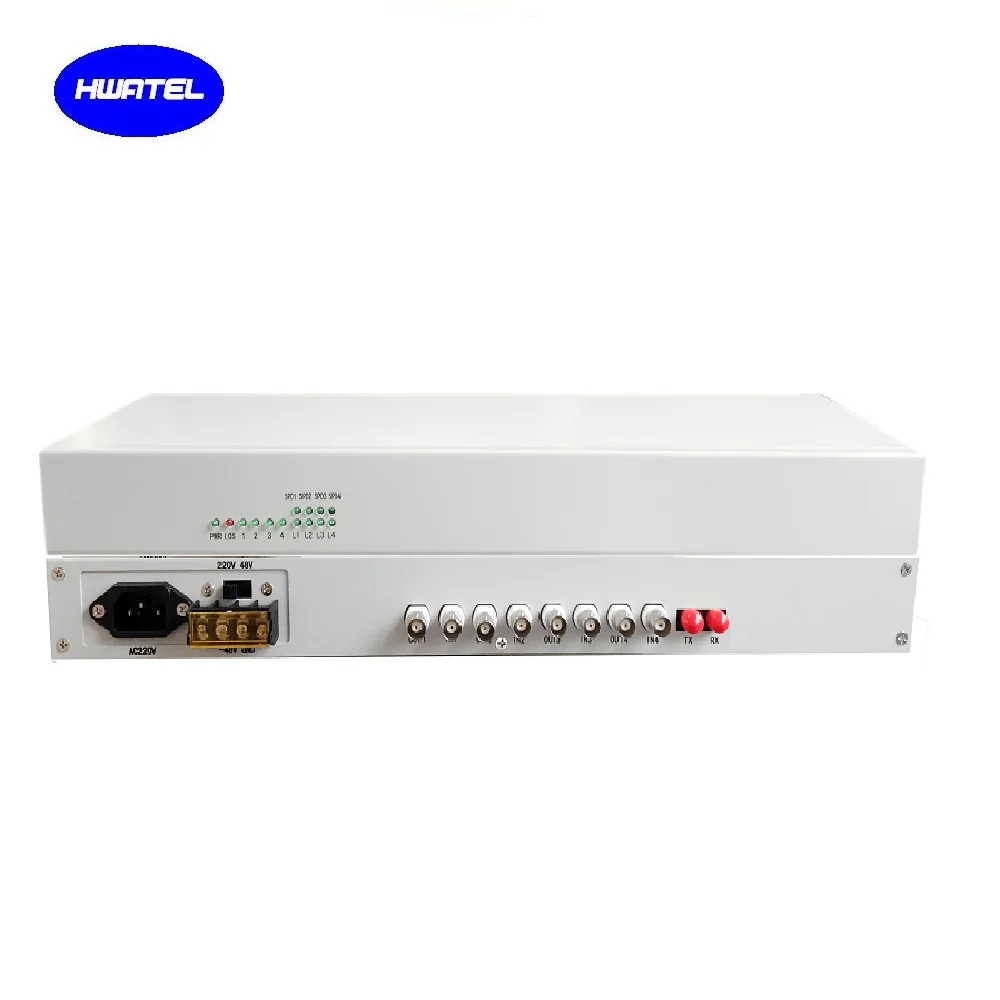 4 E1 75 ohm + 4 Ethernet pdh Fiber Optical multiplexer Modem OEM for BTS PABX LOW COST