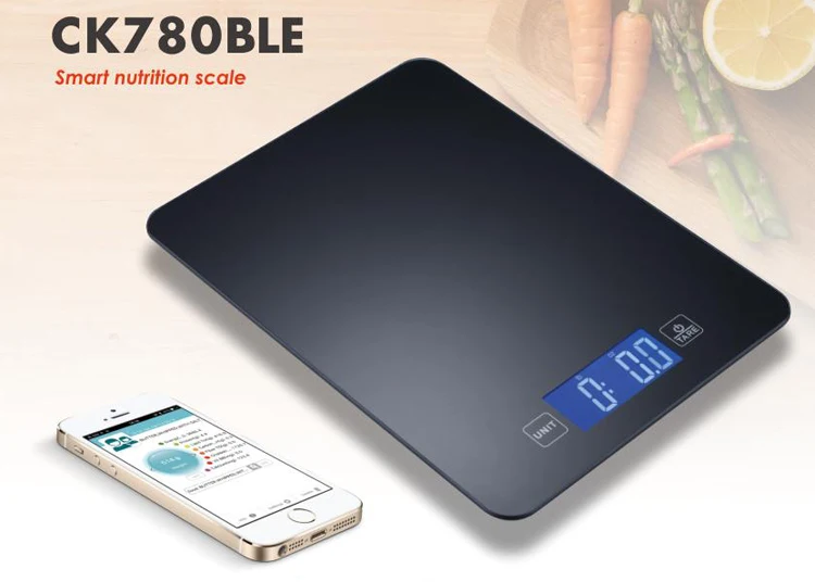 
5KG 1g Amazon Household Accurate Bluetooth Electronic Digital Kitchen Food Scale with FREE APP 