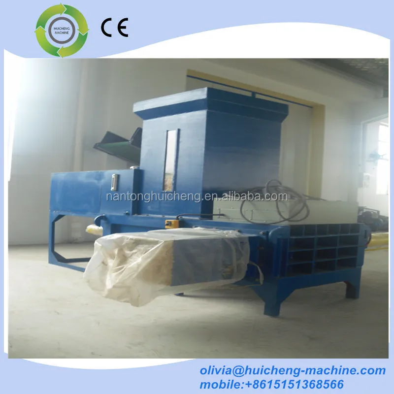 Hydraulic rice husk baling machine/wheat straw pressing machine/hydraulic rice husk packing machine