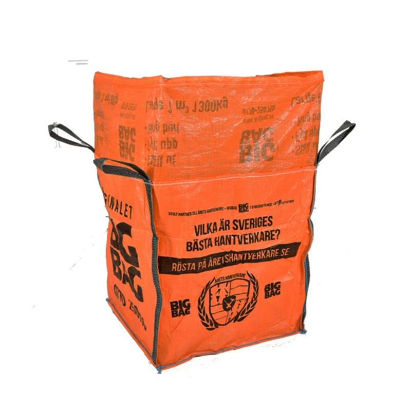 EGP PP  woven ton bag jumbo waterproof sand bags 1ton cement bags