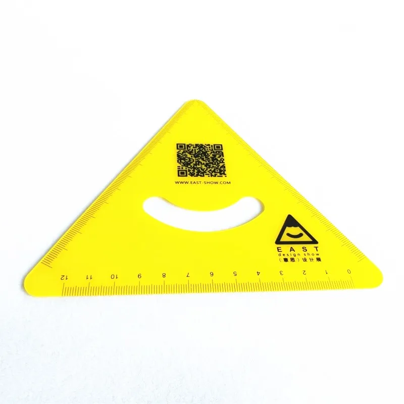 Цена по прейскуранту завода акриловая треугольная линейка треугольные весы Лазерная линейка