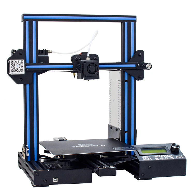 Geeetech  impressora 3d A10 aluminum 3d metal printer 2004LCD Mage 2560 Control Board in digital printer 3d printer