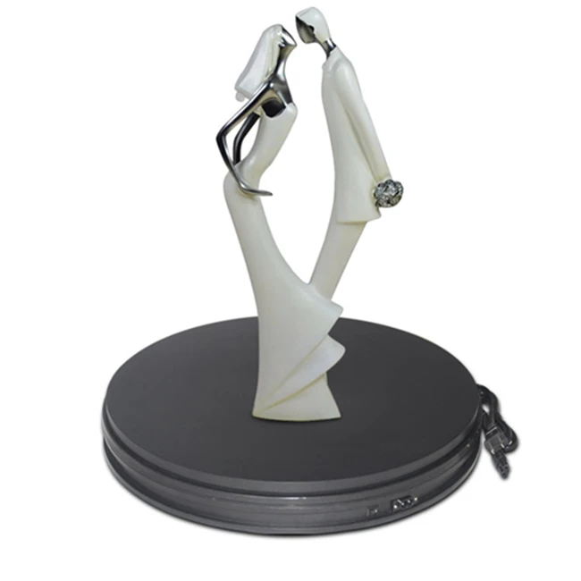 360 Degree Electric Rotating Turntable 45cm Heavy Duty Electric Motorized Rotating Mannequin retail store display turntable