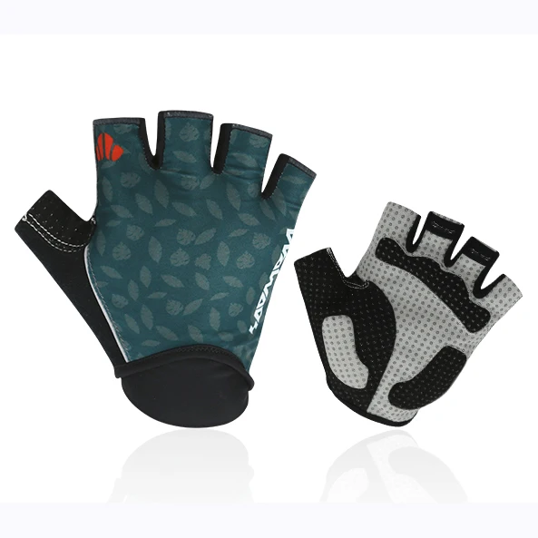 
Sublimated Riding Breathable Half Finger Bike Gloves 