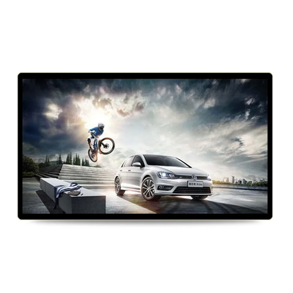 Настенный 43 дюймовая рекламная видео плеер сенсорный ЖК-экран Тотем киоск информации об услугах показа рекламы digital signage