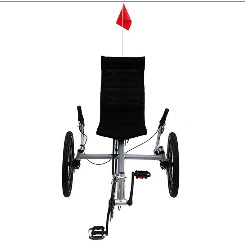 FREE SHIPPING  CLASSIC Three wheel shock absorption foldable   Recumbent Trike