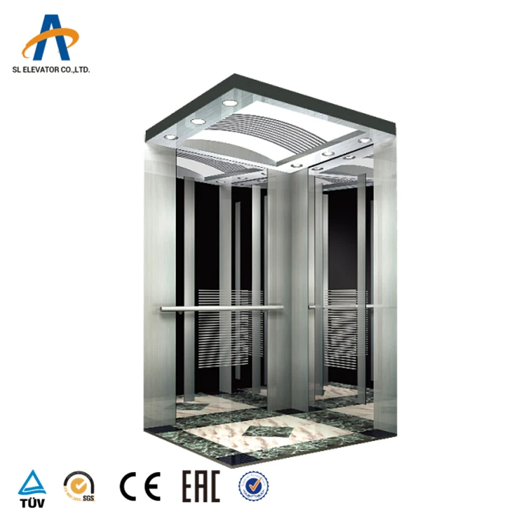 Высококачественный современный дизайн, лифт для строительства и недвижимости, привод переменного тока с сертификацией CE, новое состояние