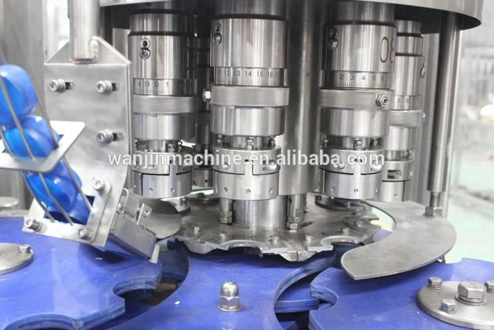 
Automatic soda water small soft drink carbonated beverage filling machine used 