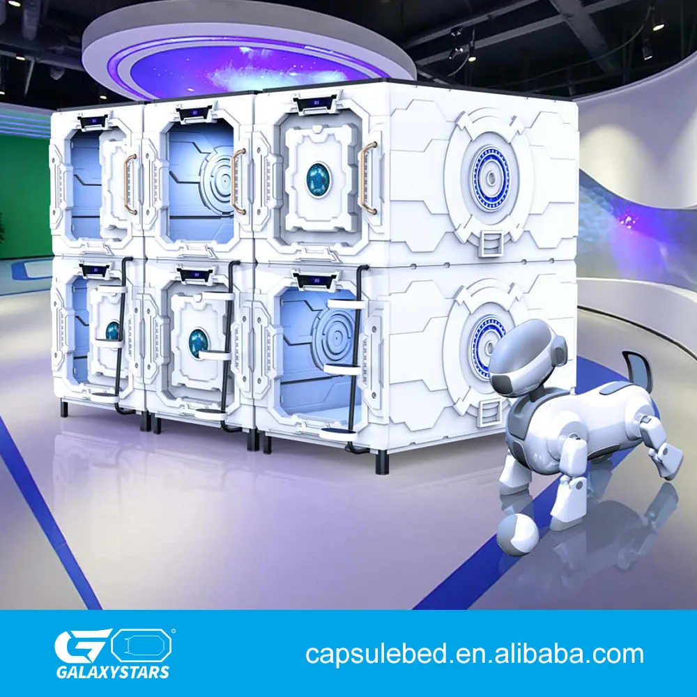 Technology vertical capsule single sleeping cabin bed sleep box for sale