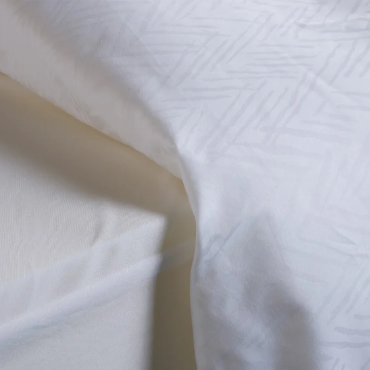 High Quality Modern Design Cotton White king Size Double Duvet Cover Set