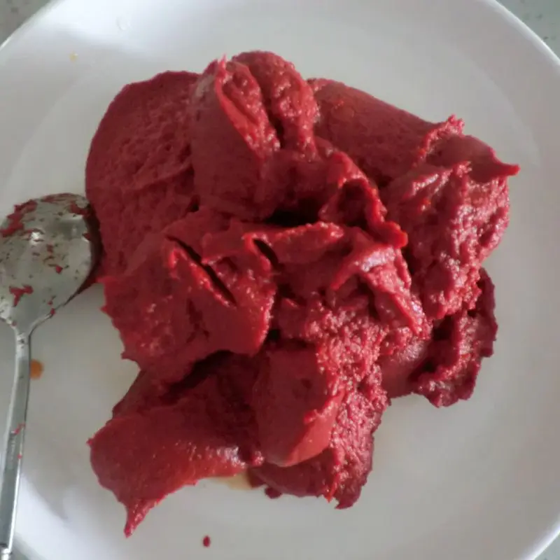 Chinese canned  tomato paste  packed from 100%  fresh tomato of fancy quality for Europe