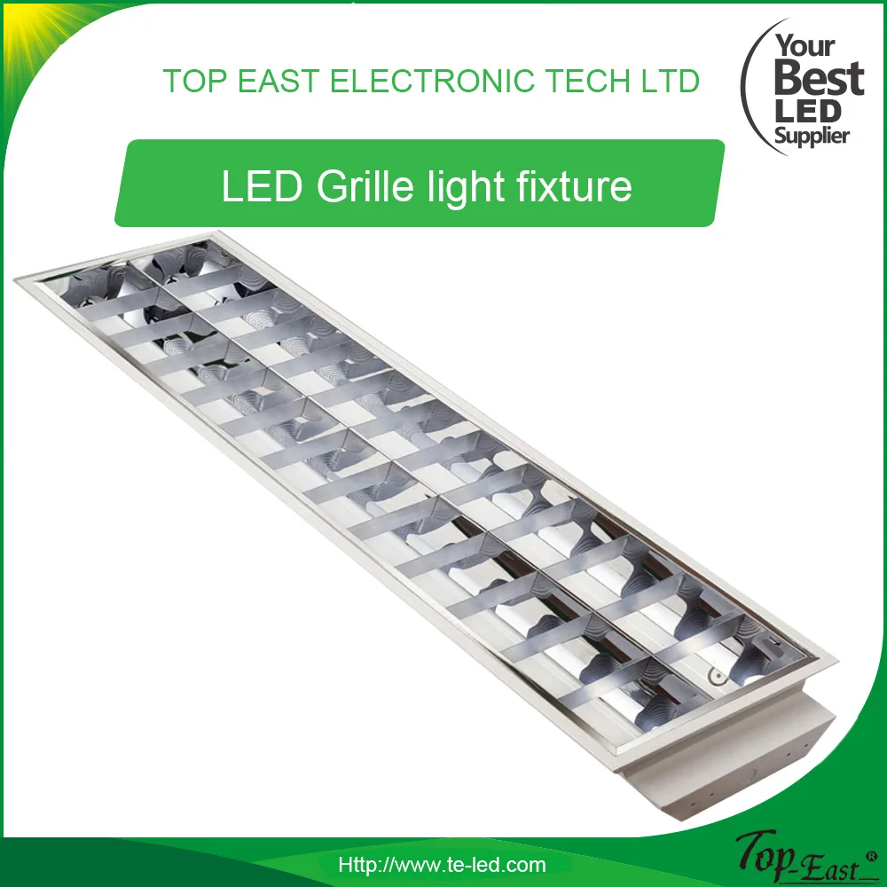 2*28 Вт 4ft 1200x300 мм Led T5/T8 двойной трубки свет держатель, алюминий жалюзи свет