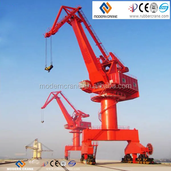 
3t-50t pedestal jetty Crane 