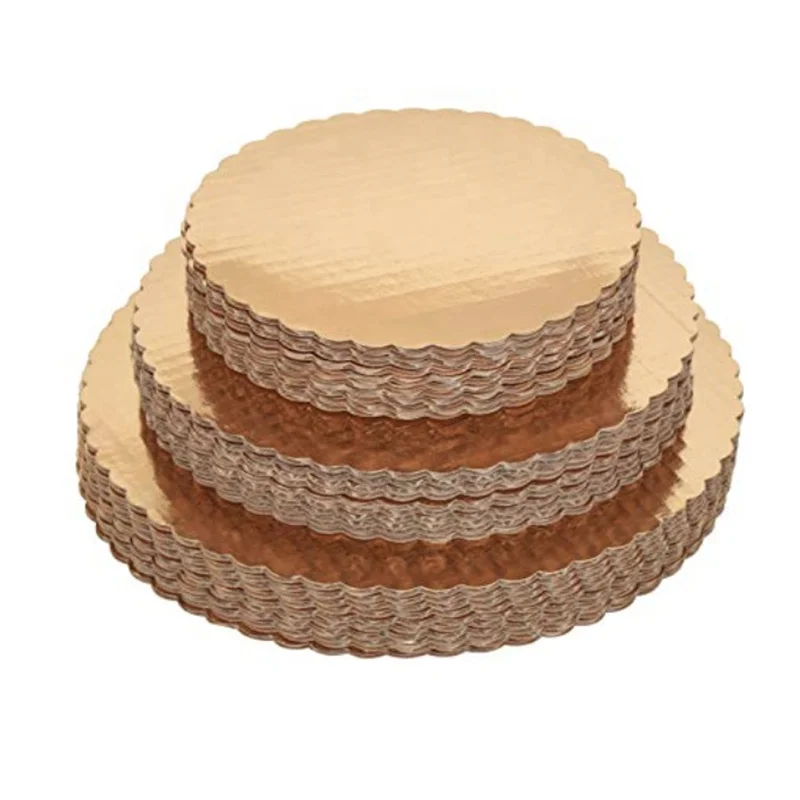 High Quality Different Shape Cardboard Tray For Cake