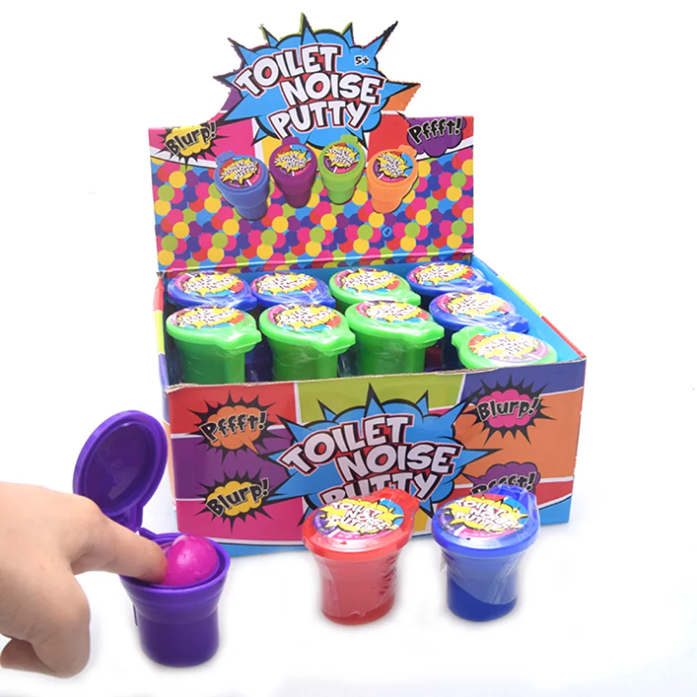 ZQX29 new hot DIY crystal clay large medium size toilet fart crazy mud slime