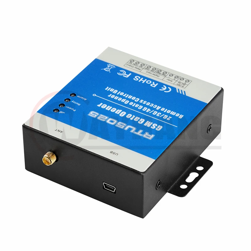 GSM switch Gate Opener GPRS 3G Door Opener RTU5025 Remote Access Control Unit 999 users open Gate