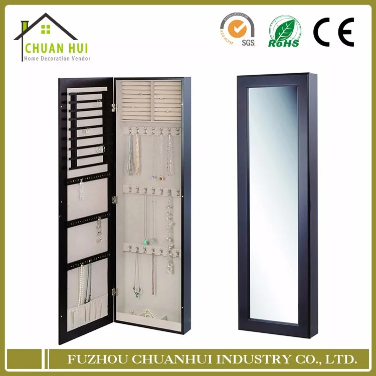 Hot Sale Mirror Jewelry Cabinet Storage Cabinet Wall Mount