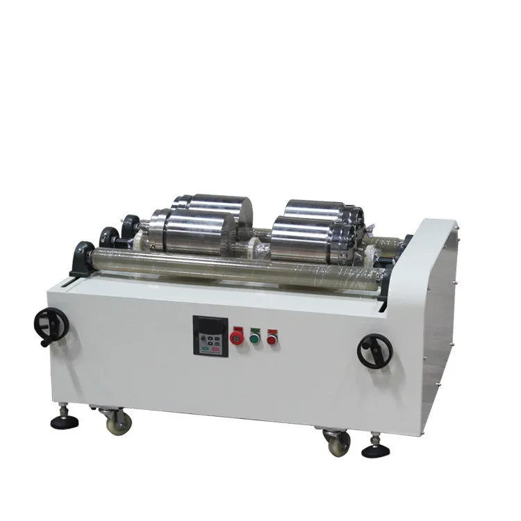 0.5 -3L 3 Layers horizontal roller mill machine lab rolling ball mill / Zirconia Oxide Jar grinding machine