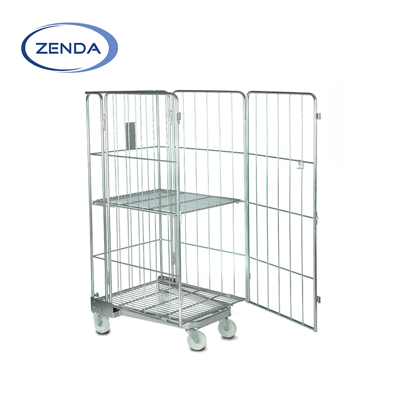 Unique storage containers metal pallet folding