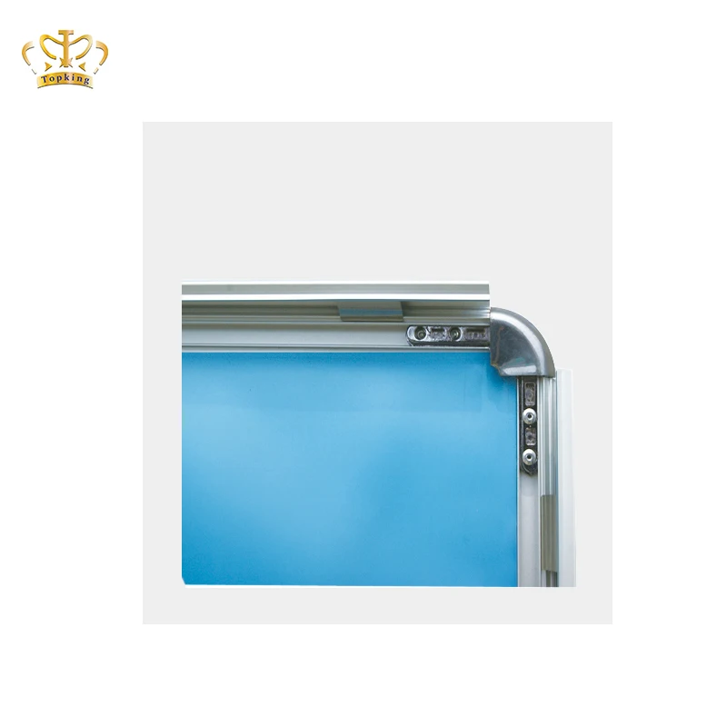 A1 Size Aluminum Snap Lock Frame a Board Stand Double-Sided Floor Display Powder Coated Finish Square Shape Poster Display Stand
