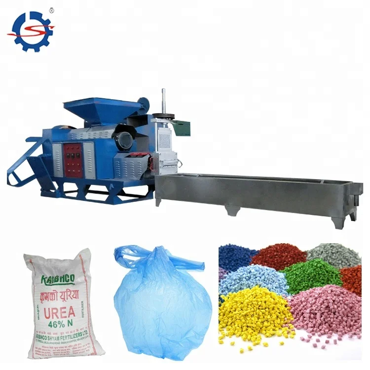 Высокая производительность 450 кг/ч переработка отходов pp pe pet hdpe ldpe машина для производства пластиковых гранул