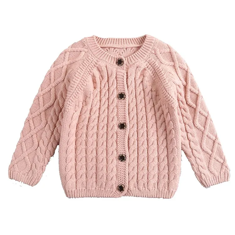 Factory OEM 100% cotton baby Girls clothing knit sweater design