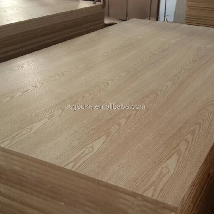 fancy/veneer mdf /9mm 12mm 15mm 18mm AAA ash veneer mdf ,laminated mdf board