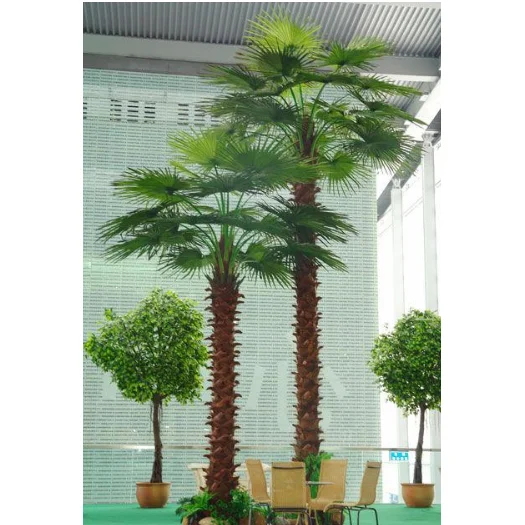 Wholesale price Factory directly high simulation outdoor artificial palm tree date palm plastic coconut tree artificial trees