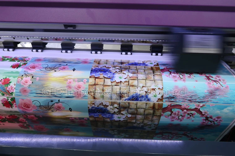 Guangzhou DX11 Digital Flex Banner Printing Machine Xp600 Eco Solvent Printer 1.8m Yinghe