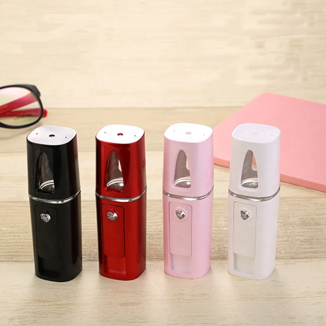 Портативный Перезаряжаемый Электрический отпариватель для лица мини-увлажнитель устройство ухода за кожей нано-распылитель тумана