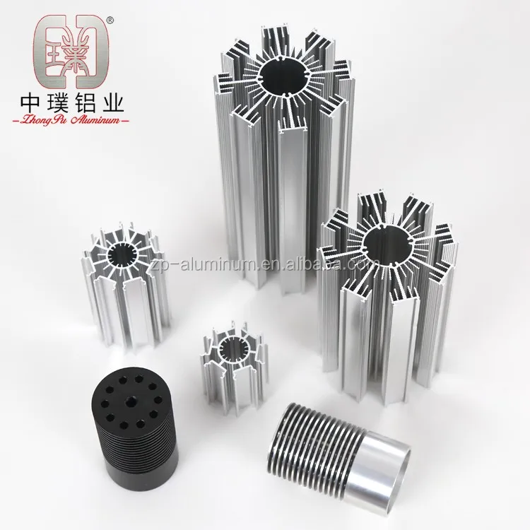 Guangzhou custom aluminum radiator heat sink tube titanium heat sink