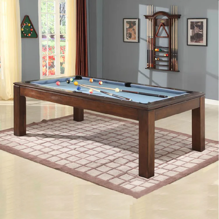 Tengbo multifunctional 9 ft 8 ft 7 ft dinner pool tables for home use