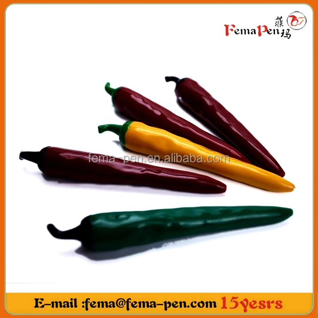 Fema colored  promotional gift Chili ballpoint pen