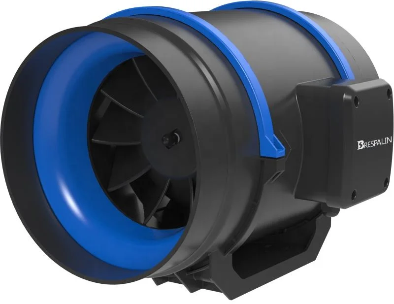 Hot Sale 250mm 220-240V Plastic AC Motorized Impeller Mixed Flow Fan