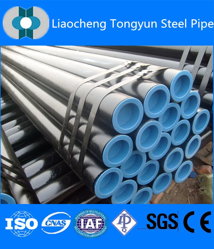 ASTM Стандартный график 40 SCH 80 углеродная бесшовная труба трубка без costura ong nuoc lien mach