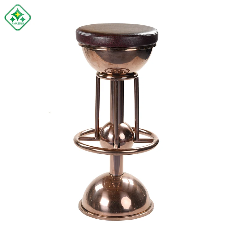 hot sales European Style Antique Iron Bar Chair High vintage  metal bar stools bar chairs casino chair