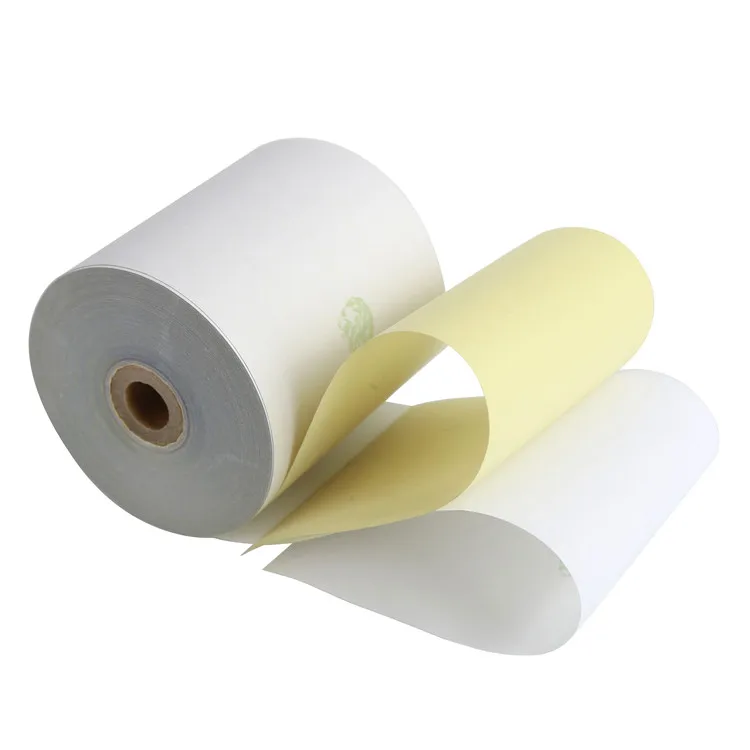 New design 3 ply paper ncr pos high quality telex paper rolls
