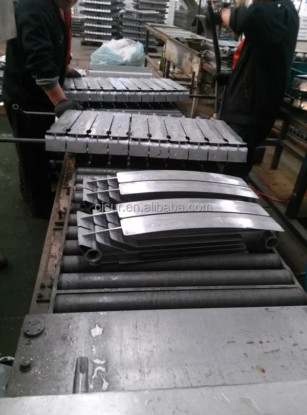 House aluminum heat radiator boiler water heating