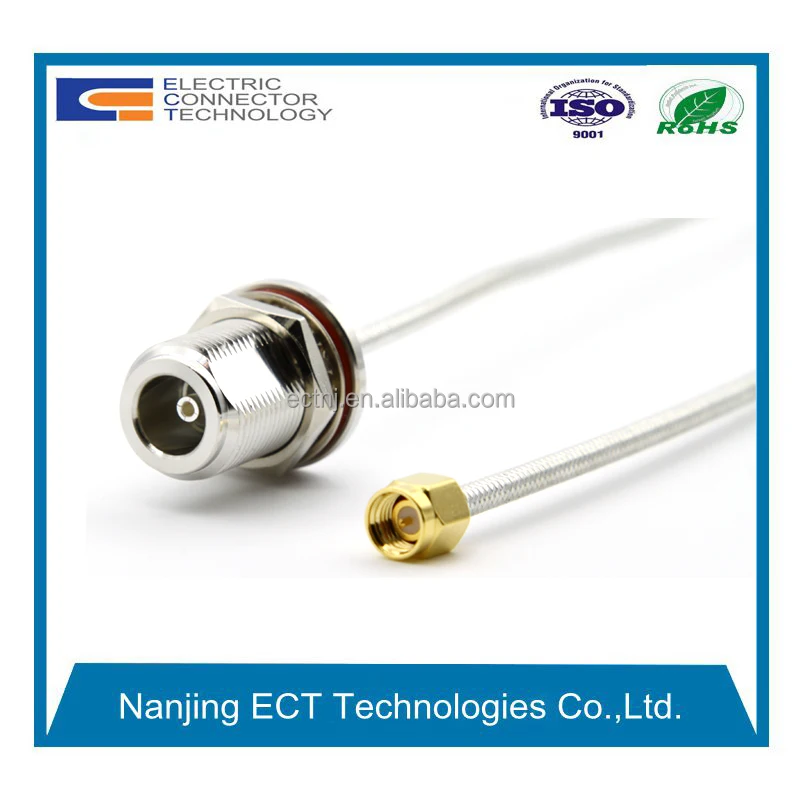 Применения РФ N тип женский Джек разъем для SMA Штекер Коаксиальный Кабель с Разъемами