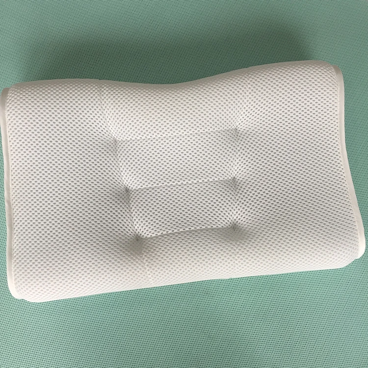 1-1.5kg Adult insert waves  pillow adjustable neck support 3D 4D sandwich air Mesh Fabric