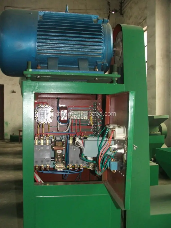 customer favorite automatic environmental hydraulic press shisha charcoal powder briquette extruder making machine with cutter